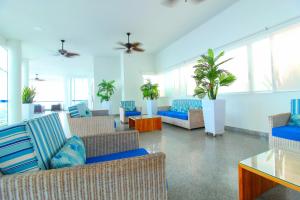 Posezení v ubytování Apartamentos Palmetto - Frente al Mar