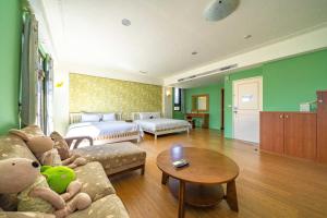Krevet ili kreveti u jedinici u okviru objekta Tian Nian B&B