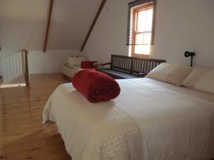 Giường trong phòng chung tại Die Ou Huis Accommodation