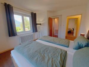 巴德米滕多夫的住宿－Apartments in Bad Mitterndorf Steiermark 43185，一间卧室设有一张床和一个窗口