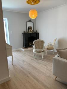 Magnifique maison avec vue mer hauteur de Bastia的休息区