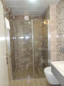 A bathroom at Sogutpark Hotel