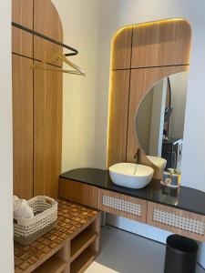 Koupelna v ubytování Hotel Besar Purwokerto