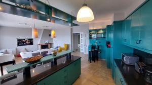 Η κουζίνα ή μικρή κουζίνα στο Vicky's place