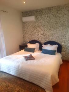 Una cama o camas en una habitación de Melpo's Relax Appartment