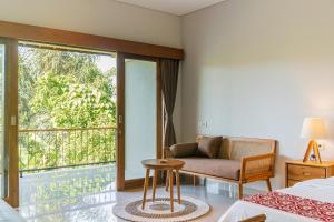 Posezení v ubytování Narada Suite & Villa