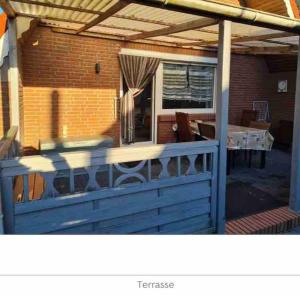 Balkón nebo terasa v ubytování Meerhaus Hieve