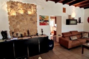 Posezení v ubytování Kyrios Family 5p Villa with private pool