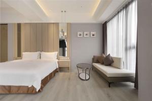 Katil atau katil-katil dalam bilik di Gamalan Star Hotel