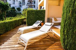 Ogród w obiekcie Los Piños, 2 Bedroom Apartment with panoramic view