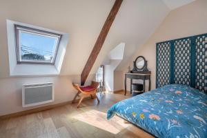 Posteľ alebo postele v izbe v ubytovaní Charmante maison entre La Baule et Guérande
