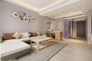 Ruang duduk di Gamalan Star Hotel