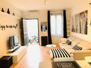 TV a/nebo společenská místnost v ubytování JR HOME 1
