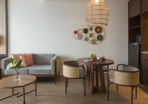 Χώρος καθιστικού στο Ad Lib Hotel Khon Kaen