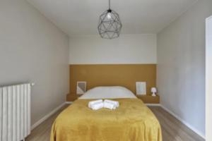 Posteľ alebo postele v izbe v ubytovaní Le Commingeois - DUPLEX - 3 chambres - 110 m
