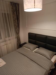 Ένα ή περισσότερα κρεβάτια σε δωμάτιο στο Apartman Vista Banja Luka