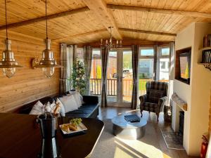 Istumisnurk majutusasutuses Stags Head Lodge