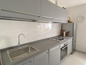 Η κουζίνα ή μικρή κουζίνα στο Casa Elisio, Innamorata, Elba +22 φωτογραφίες