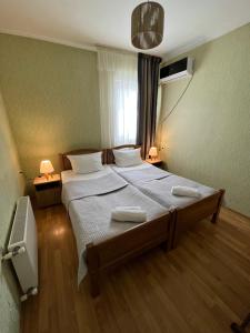 Postel nebo postele na pokoji v ubytování Hillside Guesthouse