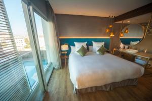 Postel nebo postele na pokoji v ubytování Barceló Anfa Casablanca