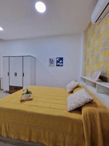 Posteľ alebo postele v izbe v ubytovaní Moderno apartamento 3 en Calle Mármoles