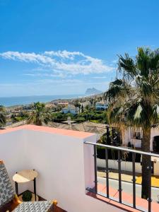 a balcony with a view of the ocean at Sea view Villa La Alcaidesa in La Alcaidesa