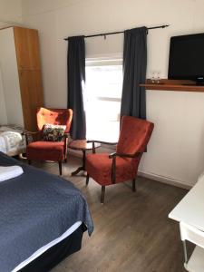 Letto o letti in una camera di Seljaland ferðaþjónusta