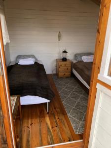 Letto o letti in una camera di Seljaland ferðaþjónusta