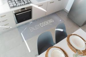 A kitchen or kitchenette at Casa Celeste