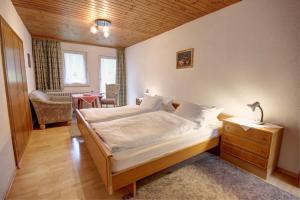 Postel nebo postele na pokoji v ubytování Bräulerhof
