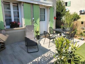 Vonkajšia záhrada v ubytovaní Maison dans une résidence de vacances