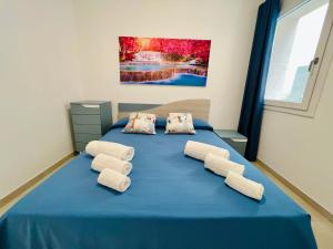 Postel nebo postele na pokoji v ubytování Meravigghia