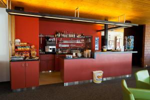 Lounge nebo bar v ubytování Hotel Garni Simplon