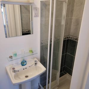 Koupelna v ubytování Dun Maeve Guesthouse