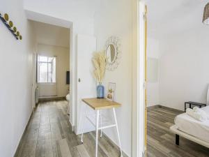 Posteľ alebo postele v izbe v ubytovaní Casa Mediterránea en Badalona