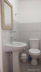 Koupelna v ubytování Sencillo PH céntrico de Marcela sin garage sin cargos