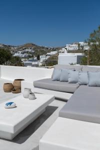 Posezení v ubytování myMykonos Guest House