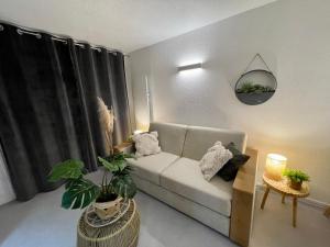Гостиная зона в Le Studio de la Digue
