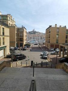 Výhľad na mesto Marseille alebo výhľad na mesto priamo z apartmánu