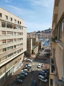 Výhľad na mesto Marseille alebo výhľad na mesto priamo z apartmánu
