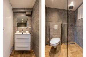 Koupelna v ubytování Welcome in - Vakantiehuis Oranjeplein 15a Zoutelande + 14 fotografií