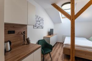 Letto o letti in una camera di Hotel Restovna