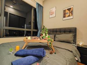 Posezení v ubytování Midvalley Luxury Maxine Suite