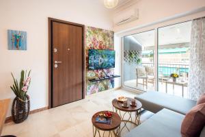 Posedenie v ubytovaní Blue Ark Boho Stay at Acropolis
