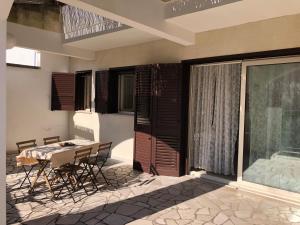 Posezení v ubytování Odegos Mono & Trilo