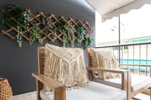 Posedenie v ubytovaní Blue Ark Boho Stay at Acropolis