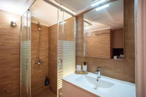 Kúpeľňa v ubytovaní Blue Ark Boho Stay at Acropolis