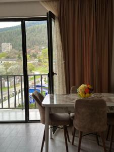 Balkón nebo terasa v ubytování Vitali Apartment