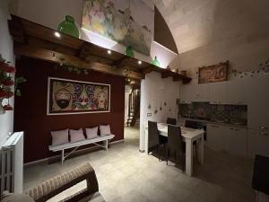 Istumisnurk majutusasutuses B&B LE CUSPIDI