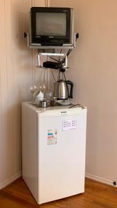 Η κουζίνα ή μικρή κουζίνα στο Pousada Simone